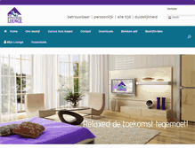 Tablet Screenshot of dehypotheeklounge.nl
